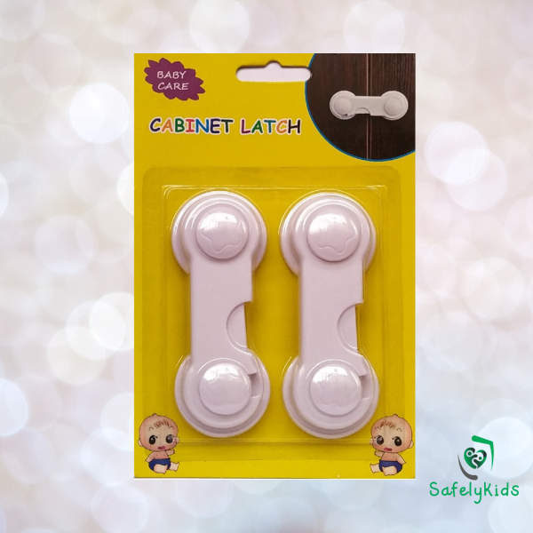 Cabinet Lock - White